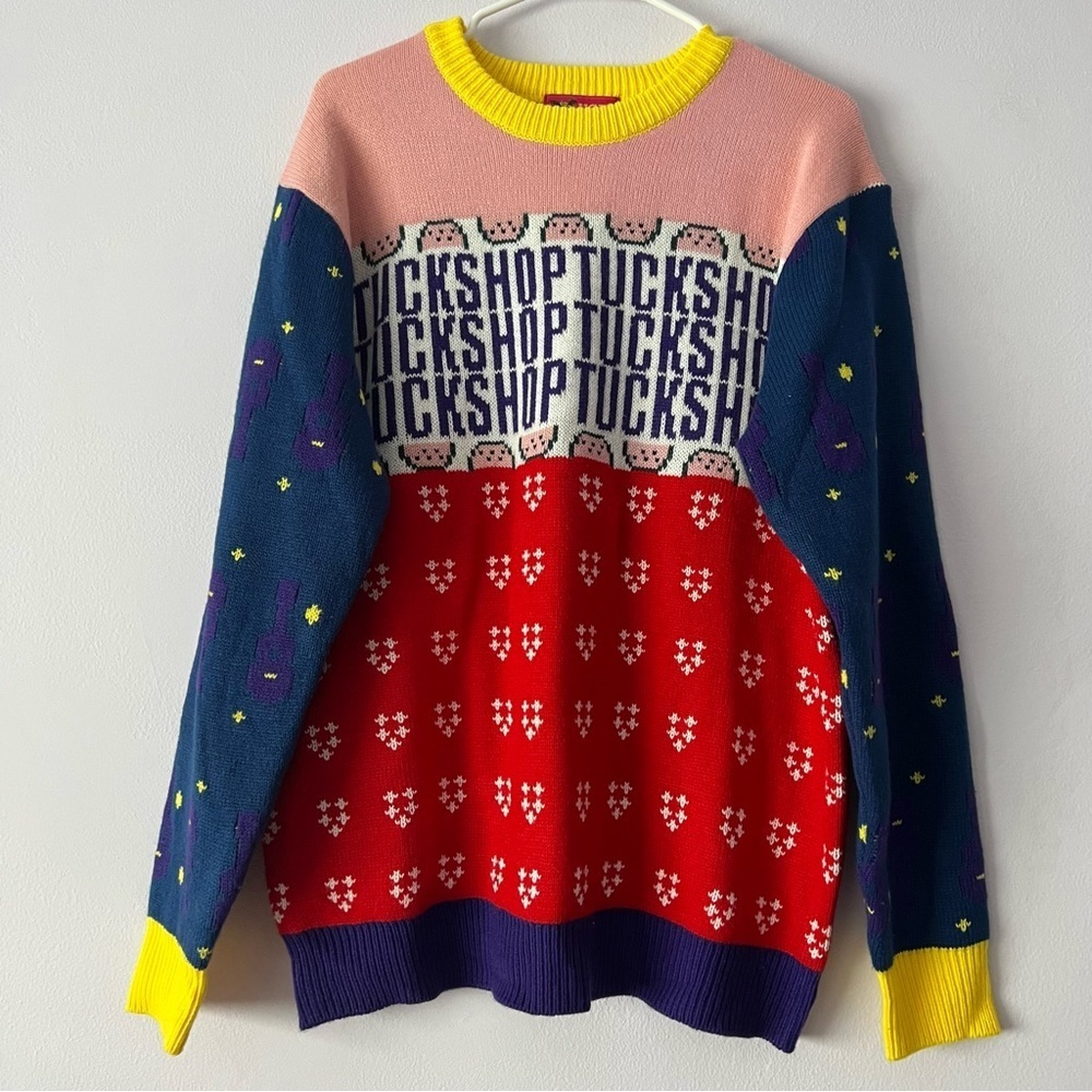 🎄 Ugly Christmas Sweater Tuckshop Pullover Sweater XL